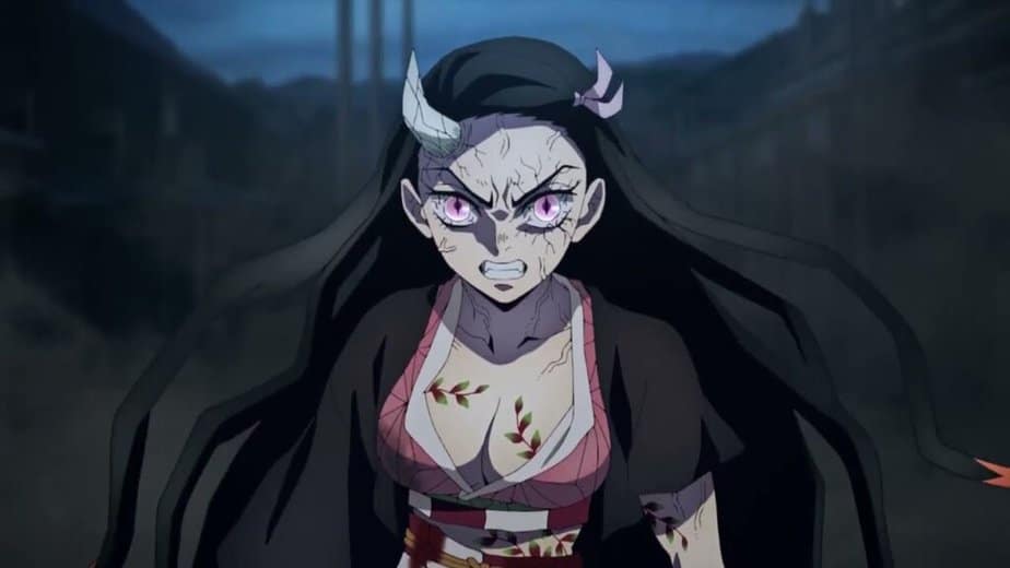 Nezuko Kamado in Demon Slayer anime