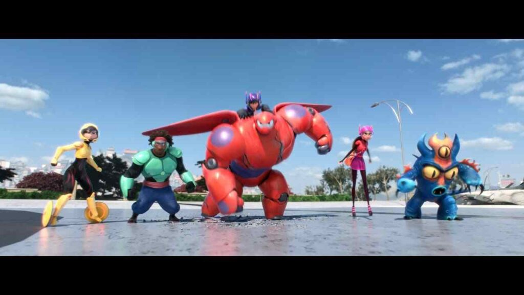 Big Hero 6 (2014) Most Popular Animated Movies in Hindi Dubbed