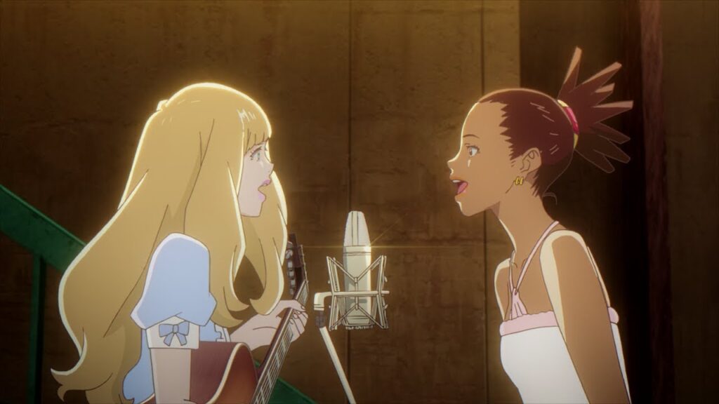 Carole & Tuesday Anime series available on Netflix in India & USA America