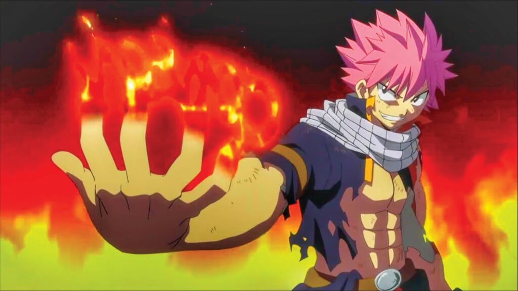 Fairy tail Anime series available on Netflix in India & USA America