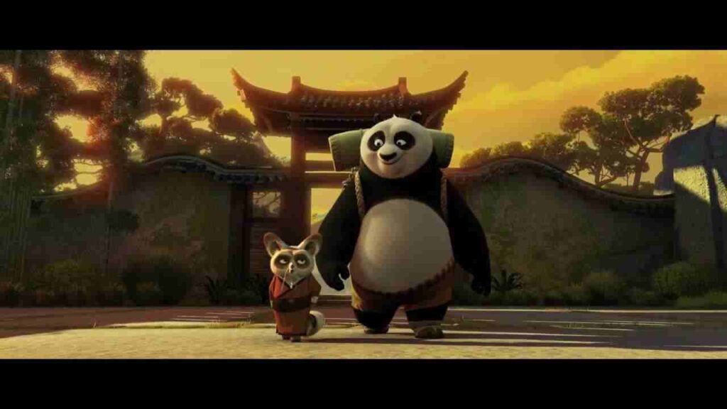 Kung Fu Panda (2008) Most Popular Animated Movies in Hindi Dubbed