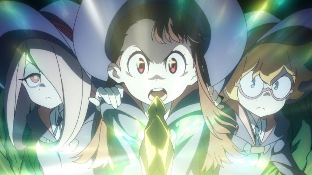 Little Witch Academia Anime series available on Netflix in India & USA America