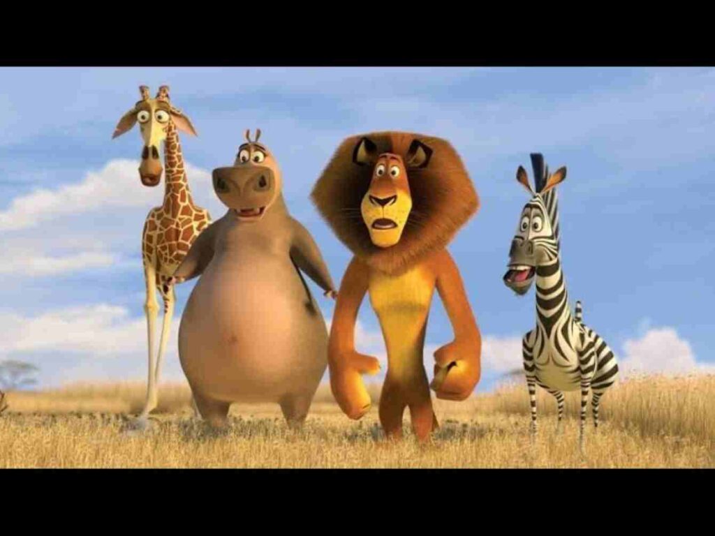 Madagascar (2005) Most Popular Animated Movies in Hindi Dubbed