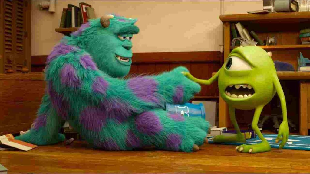 Monsters University (2013) Most Popular Animated Movies in Hindi Dubbed