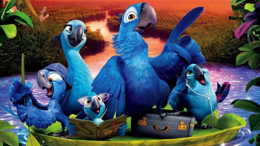 Rio (2011) Most Popular Animated Movies in Hindi Dubbed