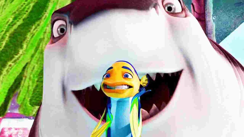 Shark Tale (2004) Most Popular Animated Movies in Hindi Dubbed