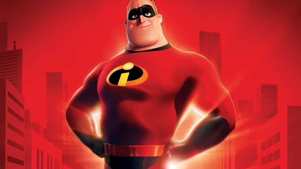 The Incredibles (2004) Most Popular Animated Movies in Hindi Dubbed