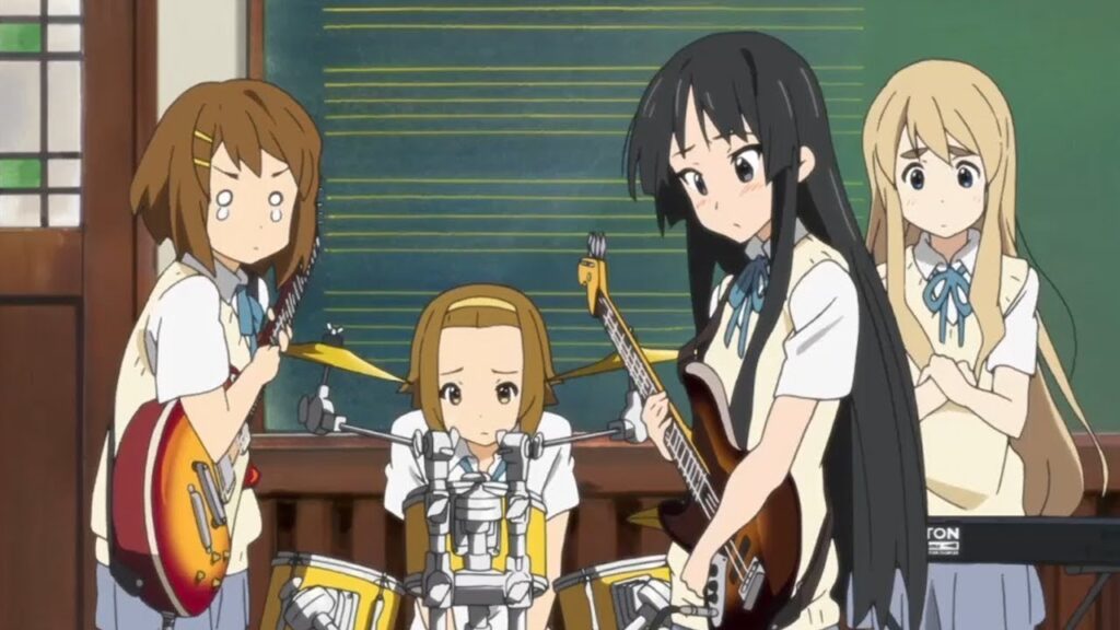 k-On! Anime series available on Netflix in India & USA America